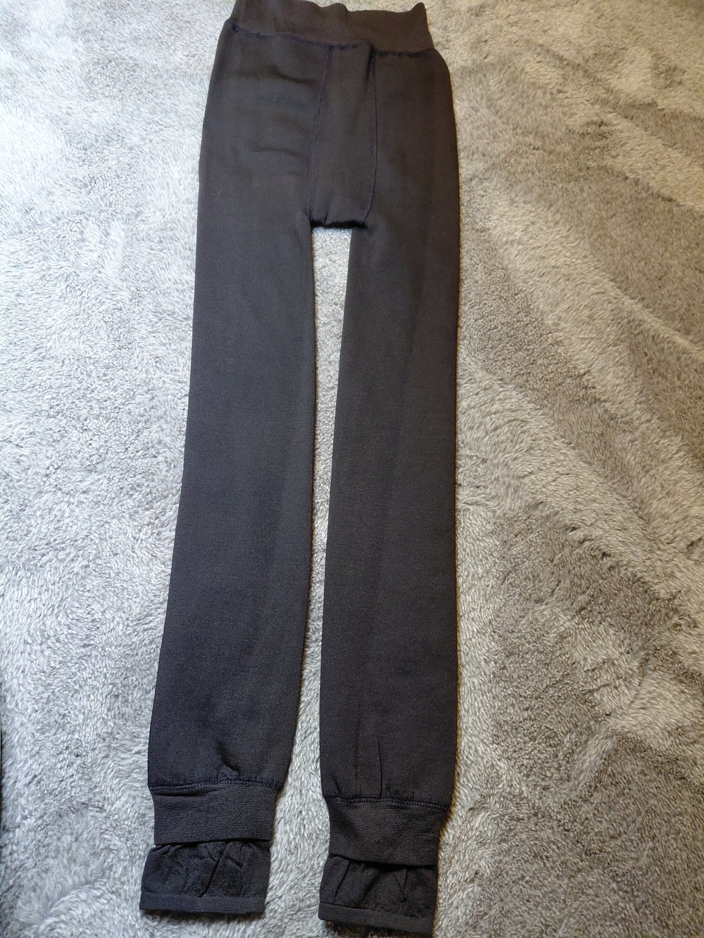 WARM THERMAL FUZZY INTERIOR LEGGINGS